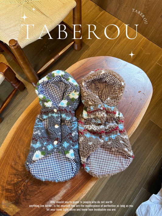 Ginger Cottage Fleece 薑餅小屋絨連帽馬甲