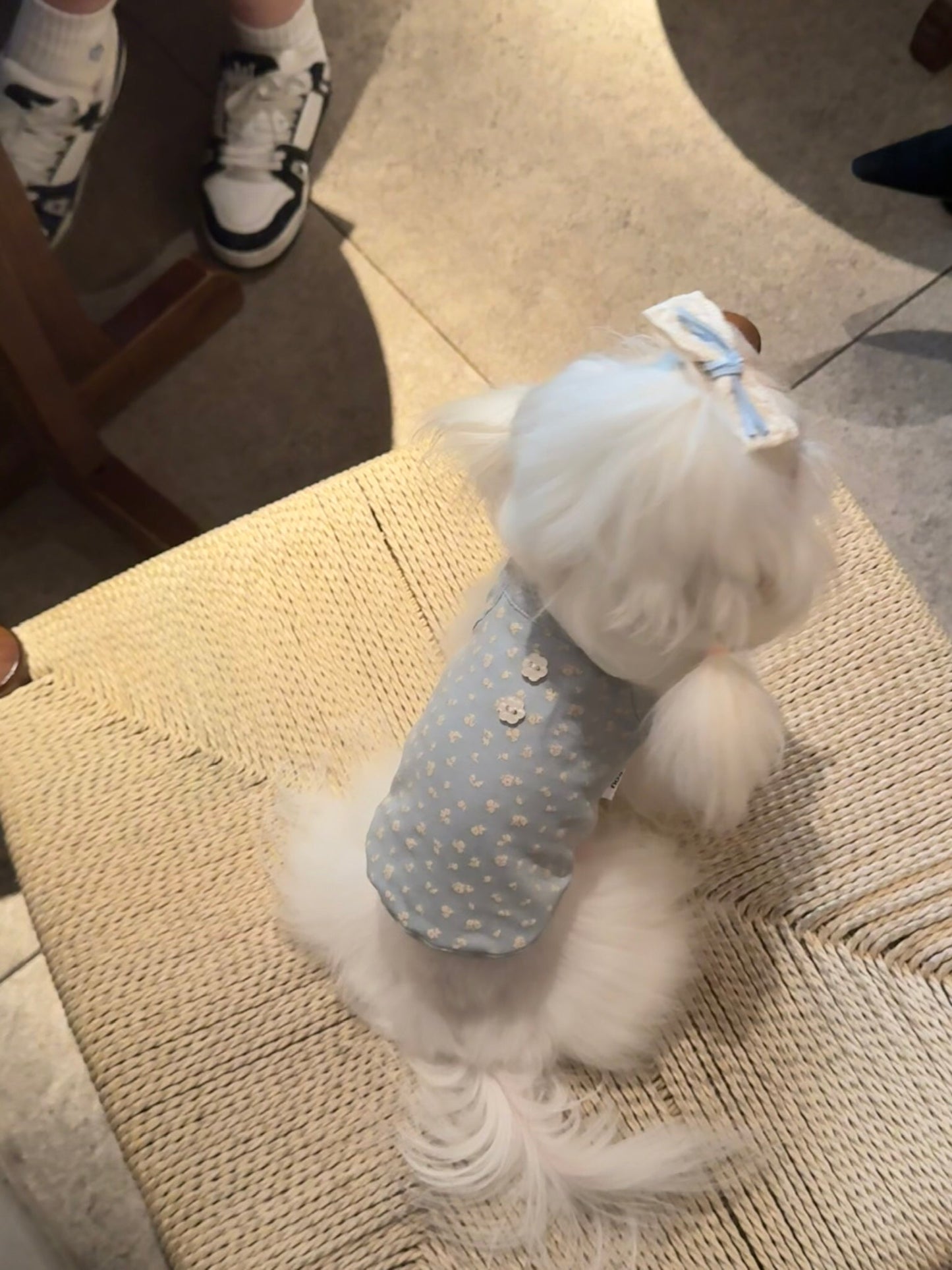 Floral Button Tank 小碎花鈕扣背心