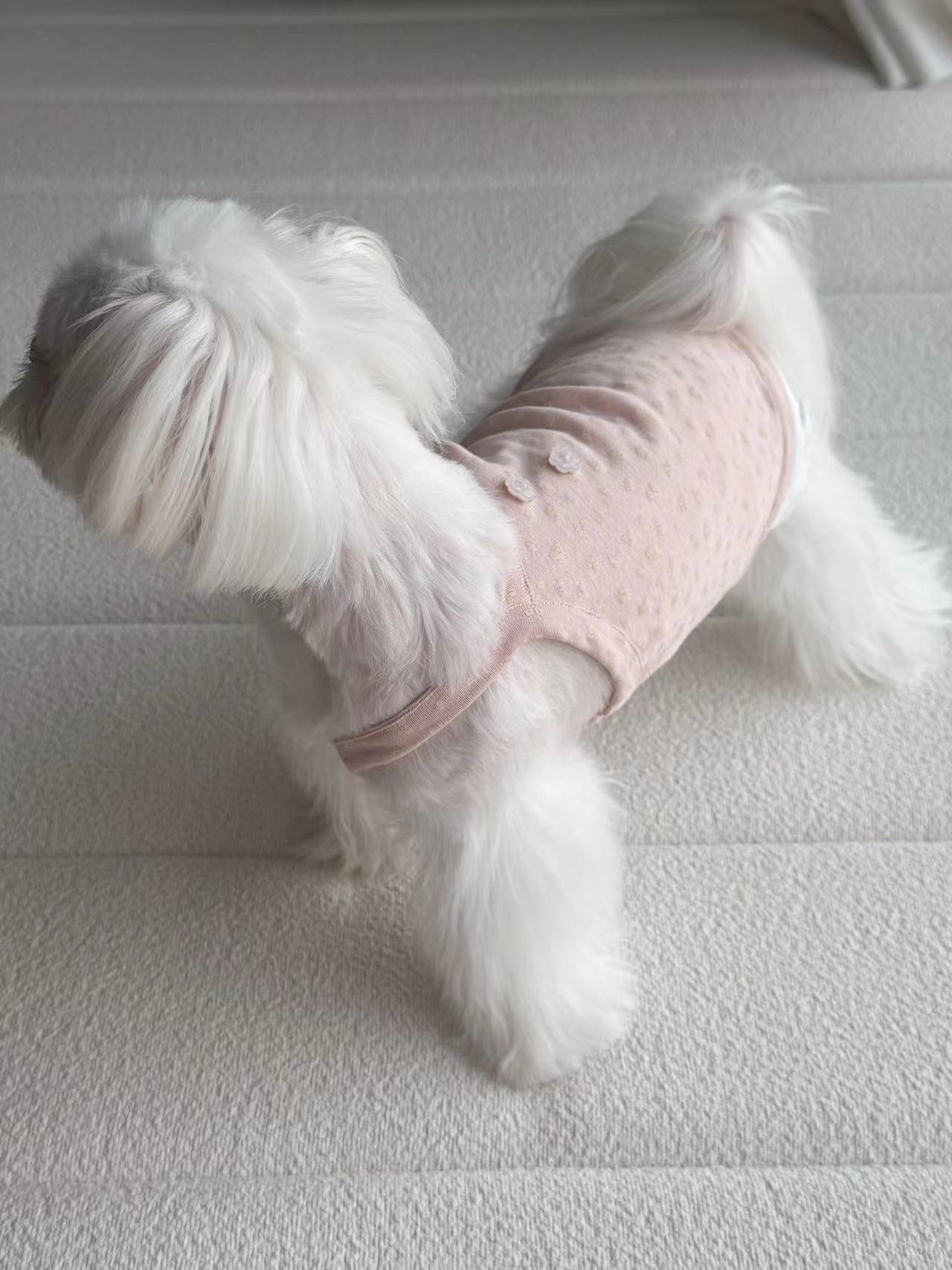 Floral Button Tank 小碎花鈕扣背心